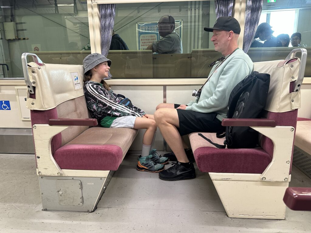 monorail naar de vlooienmarkt